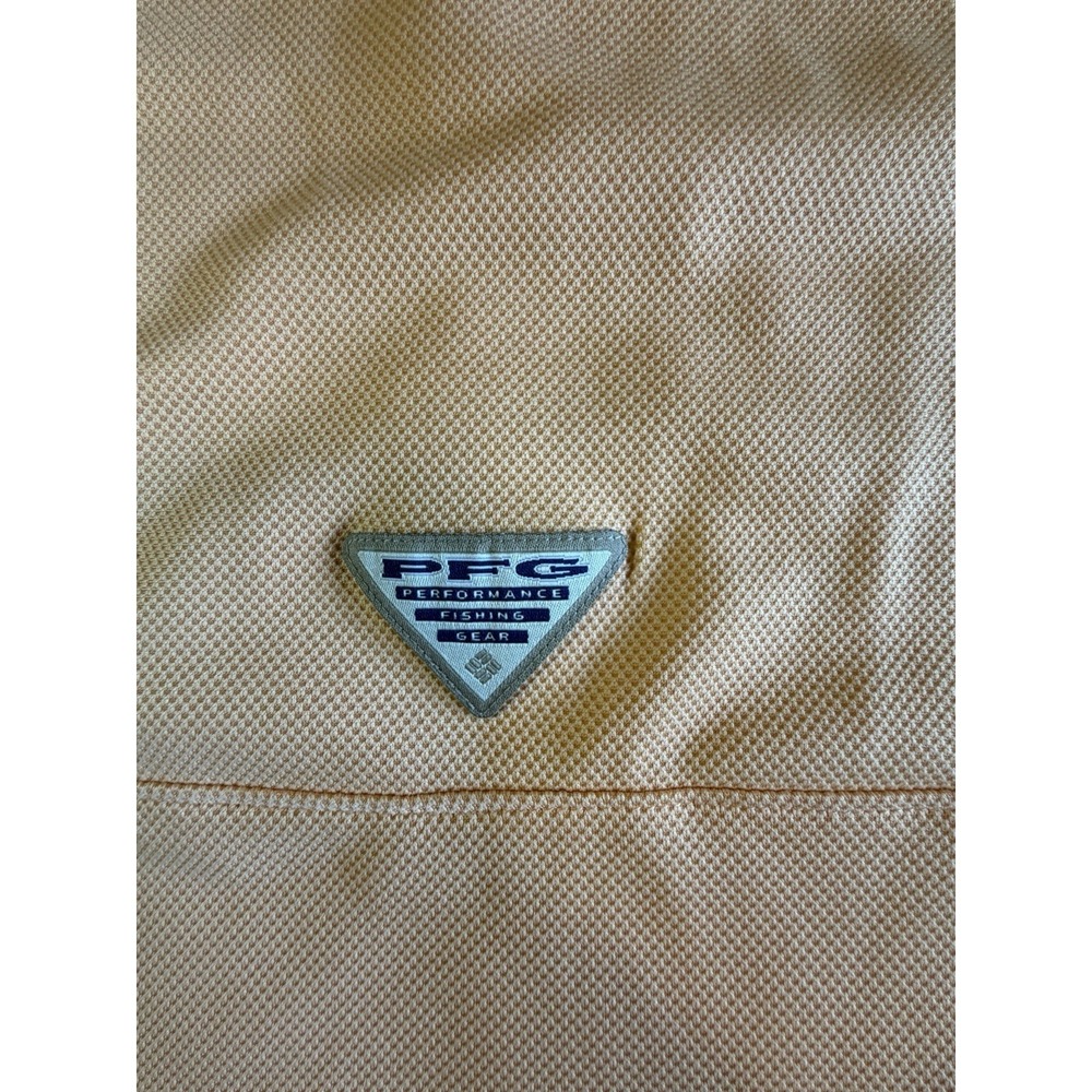 Columbia Men's PFG Polo Vented Omni-Shade Shirt. Men's XL - Picture 4 of 7